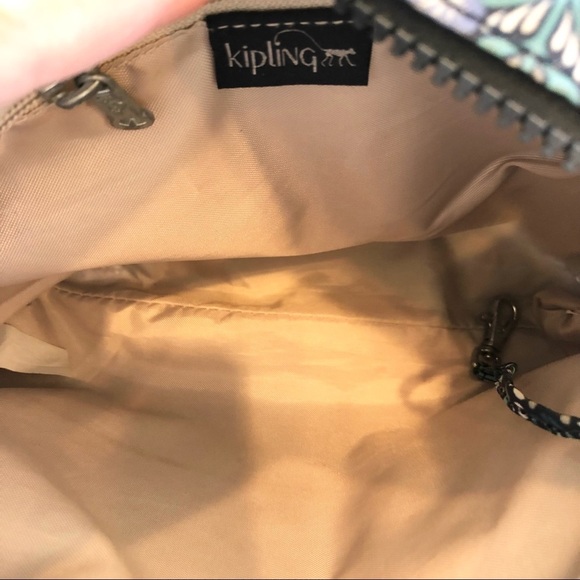 Kipling Multipocket Crossbody, Blue, Multiflower - Picture 12 of 13